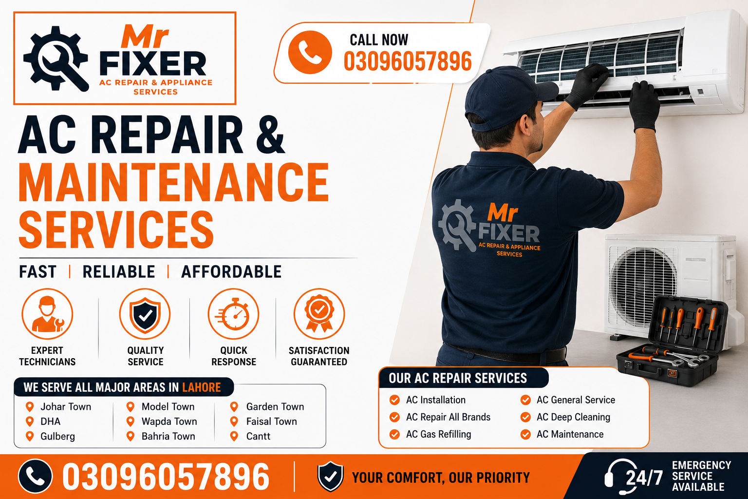 affordable AC repair services