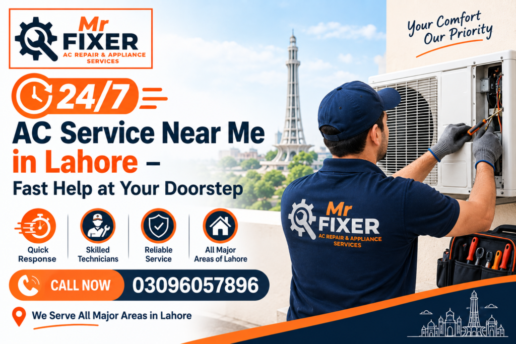 24 hour AC Service in Lahore