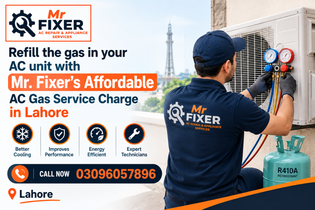 AC gas refill charges