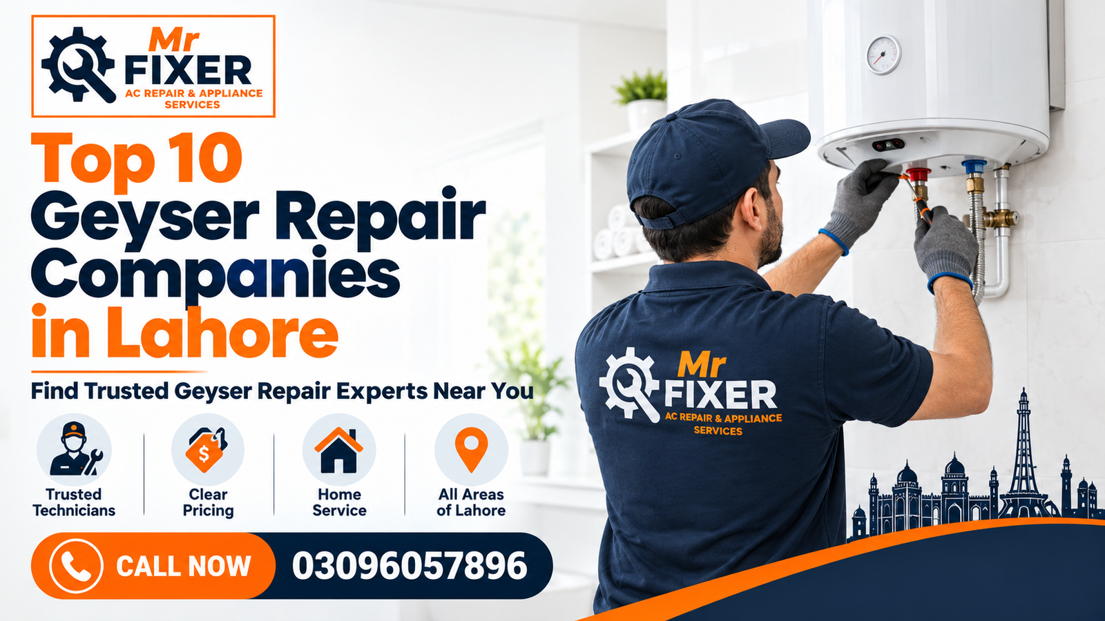 Top 10 Geyser Repair Companies in Lahore